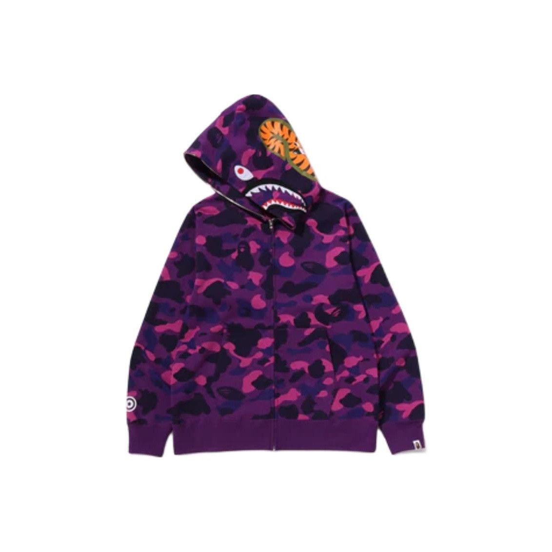 Bape A Bathing Ape Camo Shark Full Zip Hoodie Size S Size US S / EU 44-46 / 1 - 1 Thumbnail