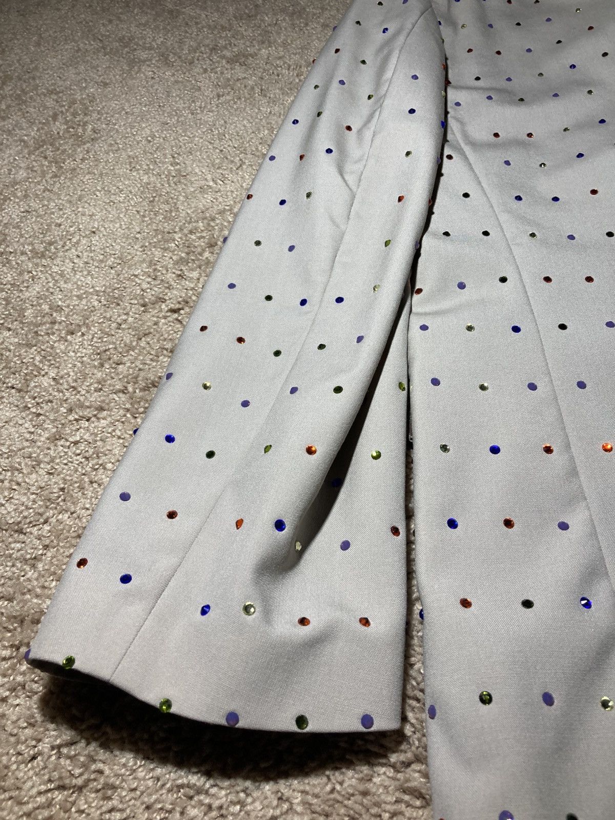 Martine Rose New AW21 Martine Rose Rhinestone Jewel Tailored Suit Pants Size 48R - 13 Thumbnail