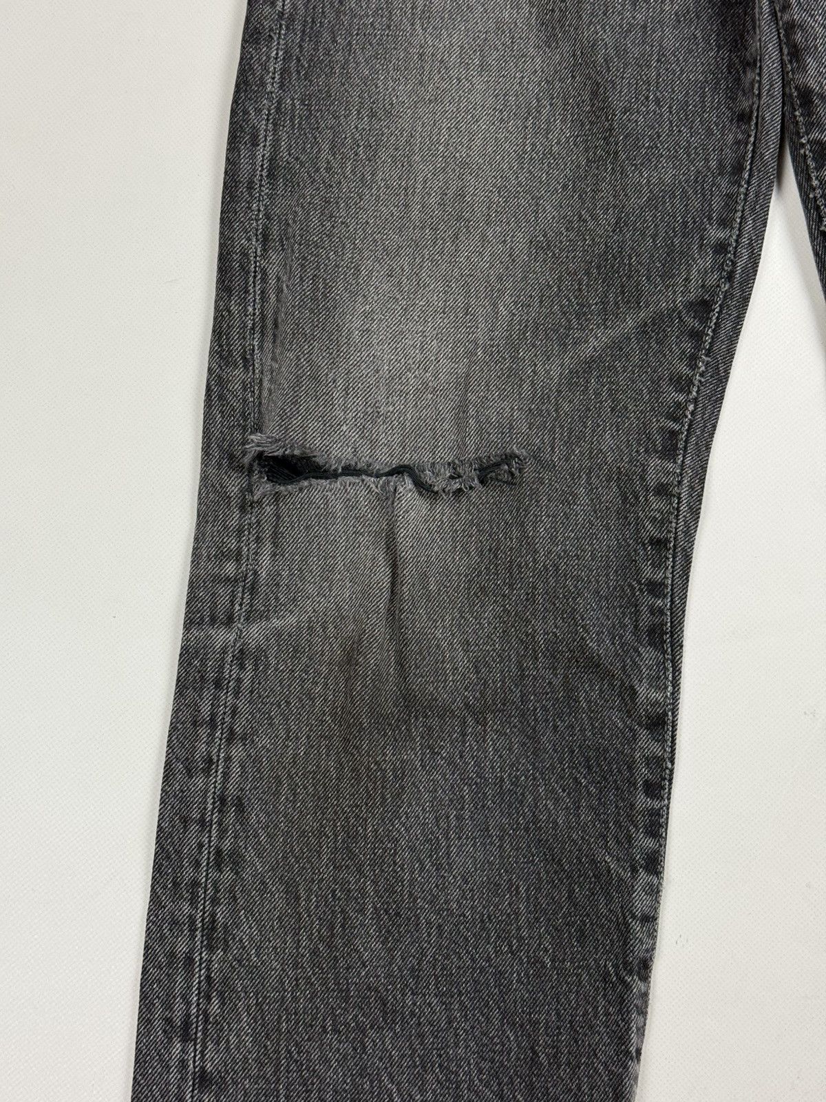Acne Studios Acne Studios Bla Konst 1996 Used Distressed Denim Jeans Size US 29 - 10 Thumbnail
