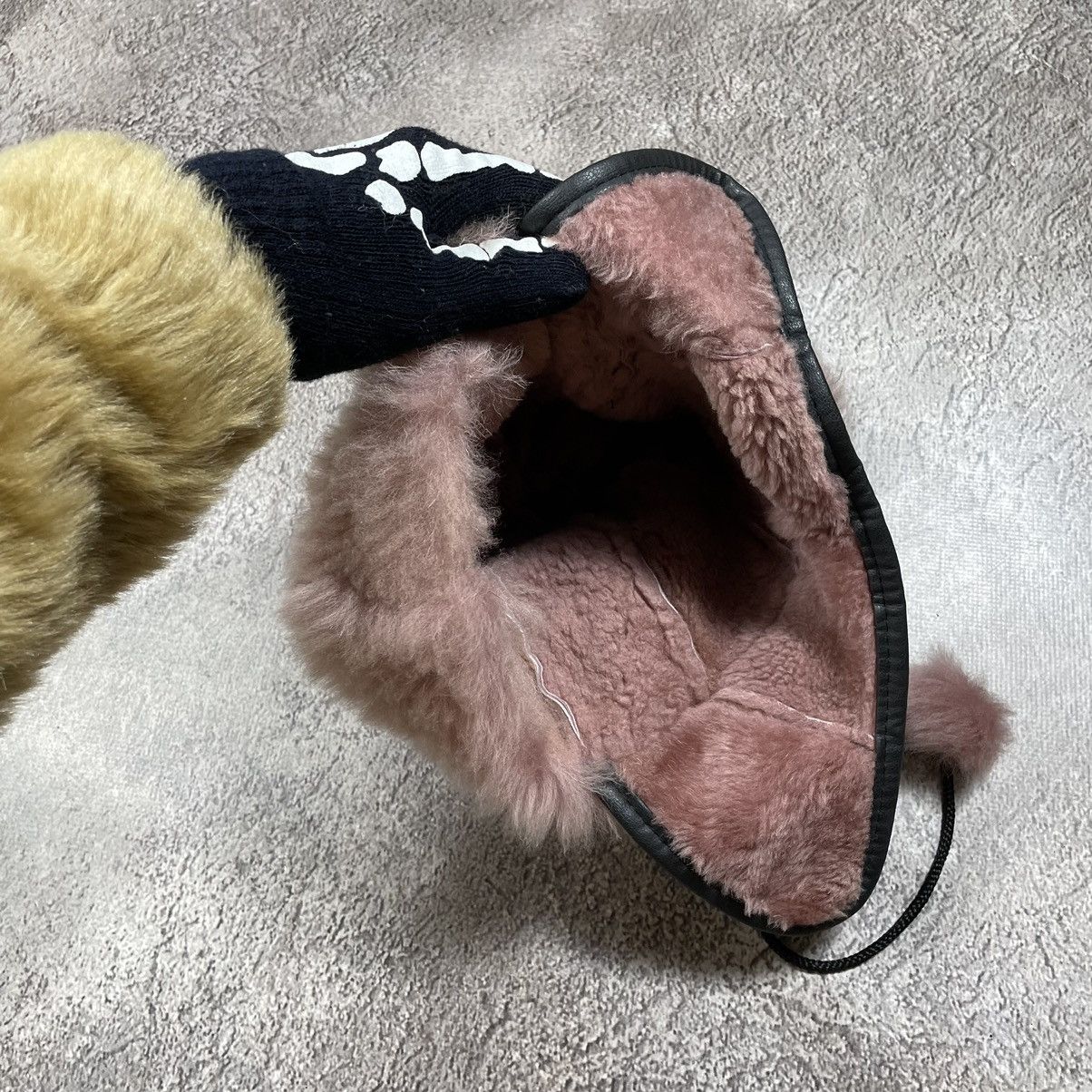 Vintage Vintage 90s Mohair Beanie Ushanka Faux Fur Grunge Tapered OS Size ONE SIZE - 6 Thumbnail