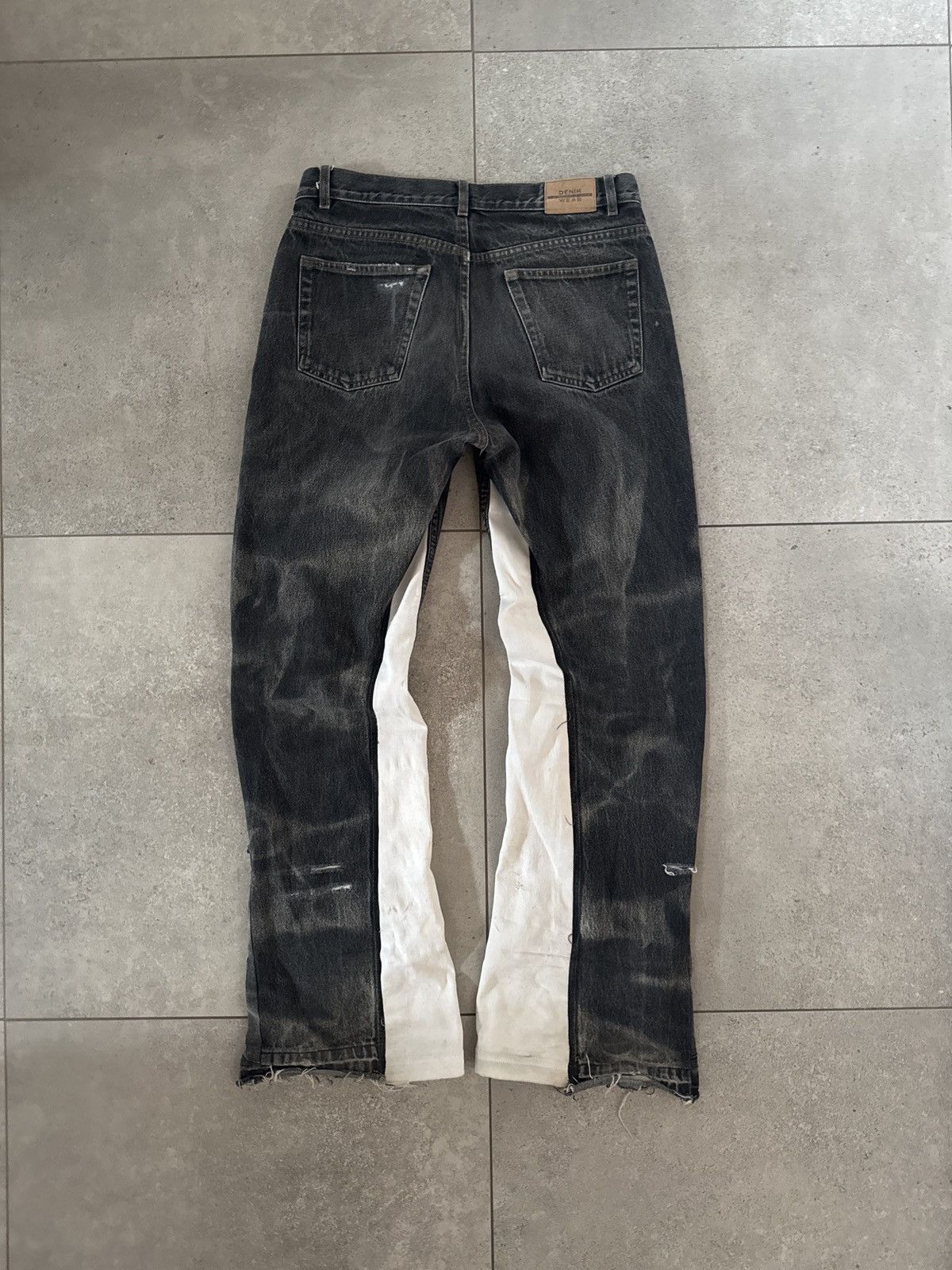 Other Ripped flared denim, custommade Size US 35 - 2 Thumbnail