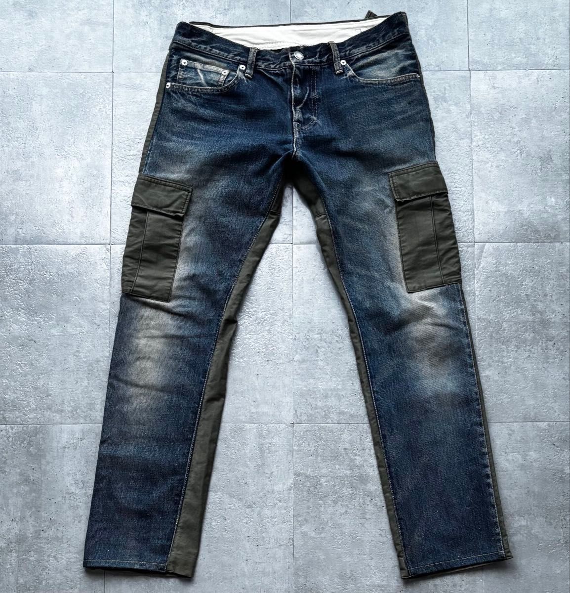 Undercover AW03 Undercover Paper Doll Cargo Pocket Flared Hybrid