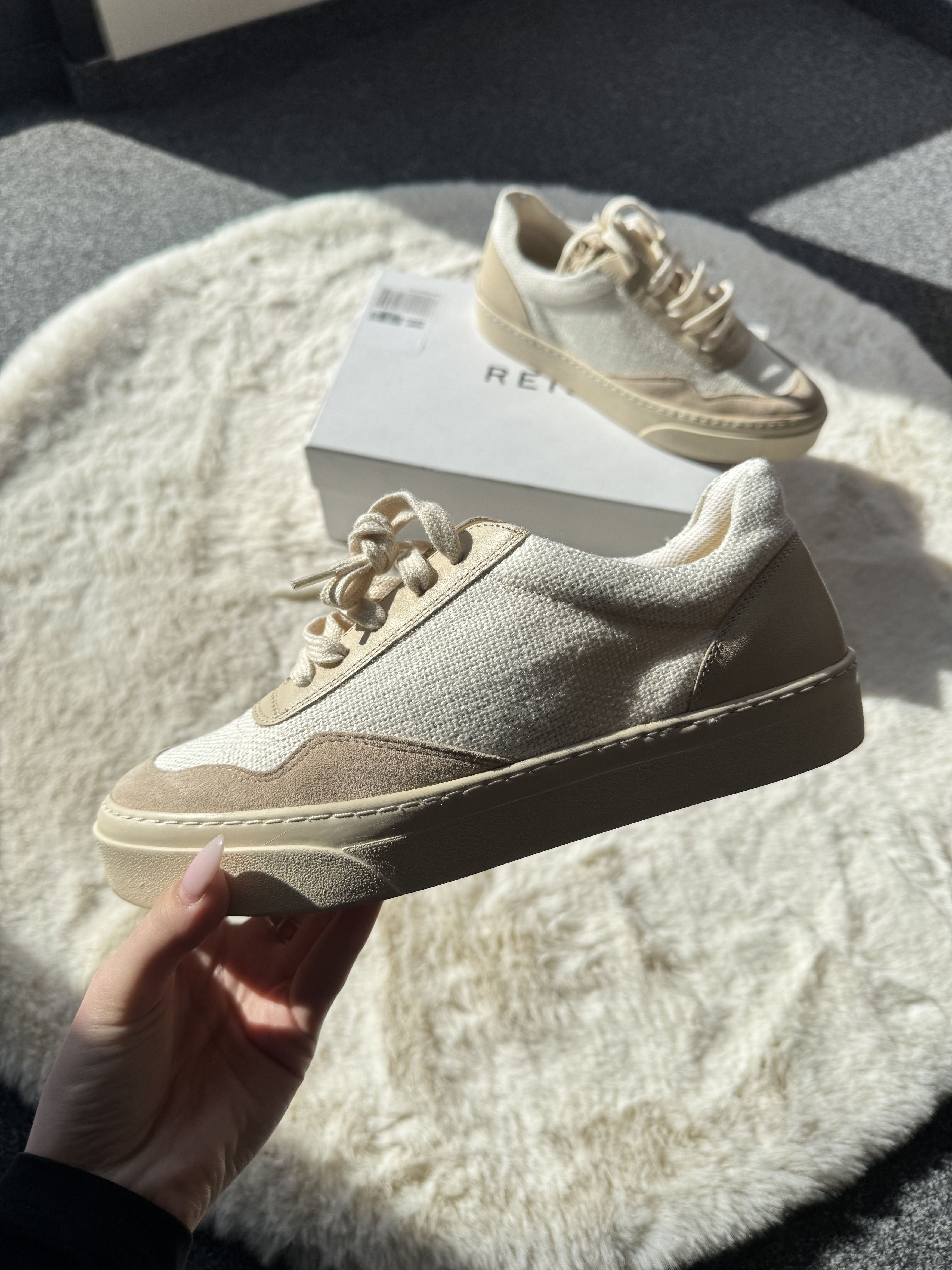 Reiss Reiss Women's Sneakers Leanne-Low Top Sneaker Size US 8.5 / IT 38.5 - 4 Thumbnail