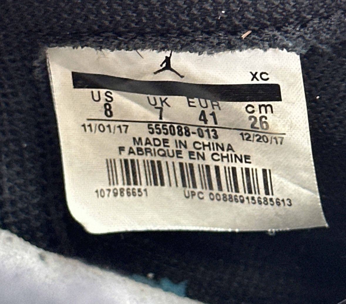 Jordan Brand Jordan 1 Retro OG High Shadow Size US 8 / EU 41 - 14 Thumbnail