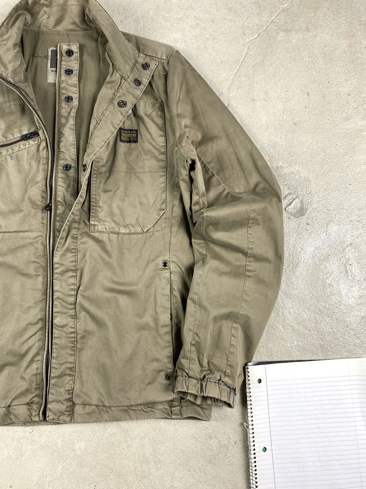 G-Star Vintage 90's G-Star Raw Jacket Military Pocket Archival Size US L / EU 52-54 / 3 - 11 Thumbnail