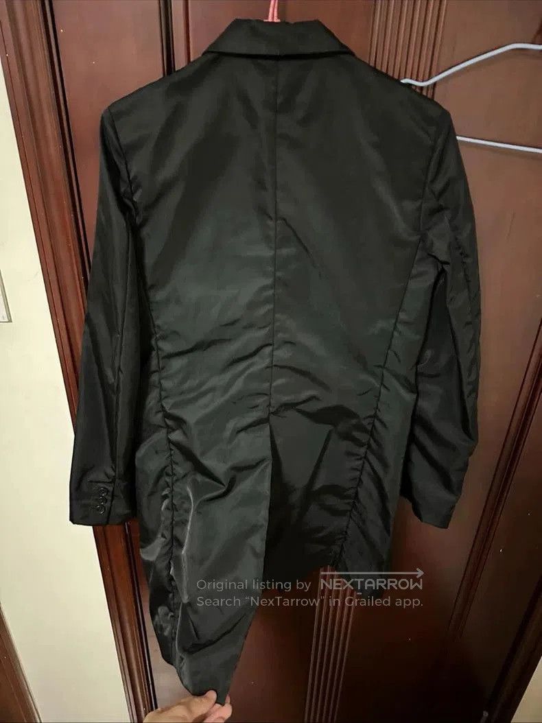 Comme des Garcons COMME des GARCONS Black Nylon Blazer. Size US M / EU 48-50 / 2 - 6 Thumbnail