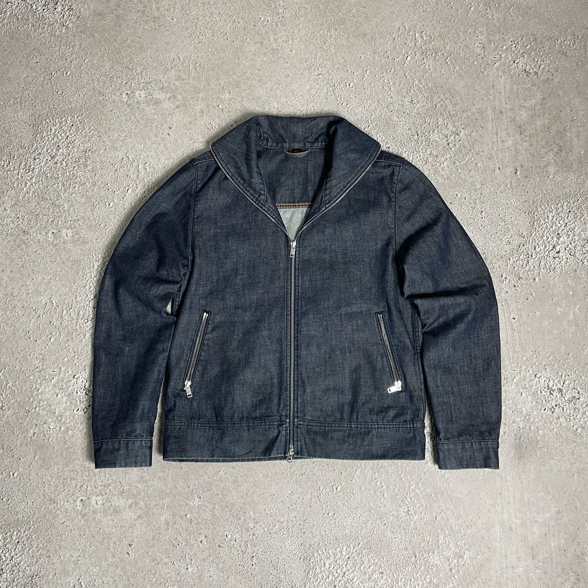 Y-3 Y-3 Yohji Yamamoto 2007 Full Zip Denim Jacket Size US M / EU 48-50 / 2 - 3 Thumbnail