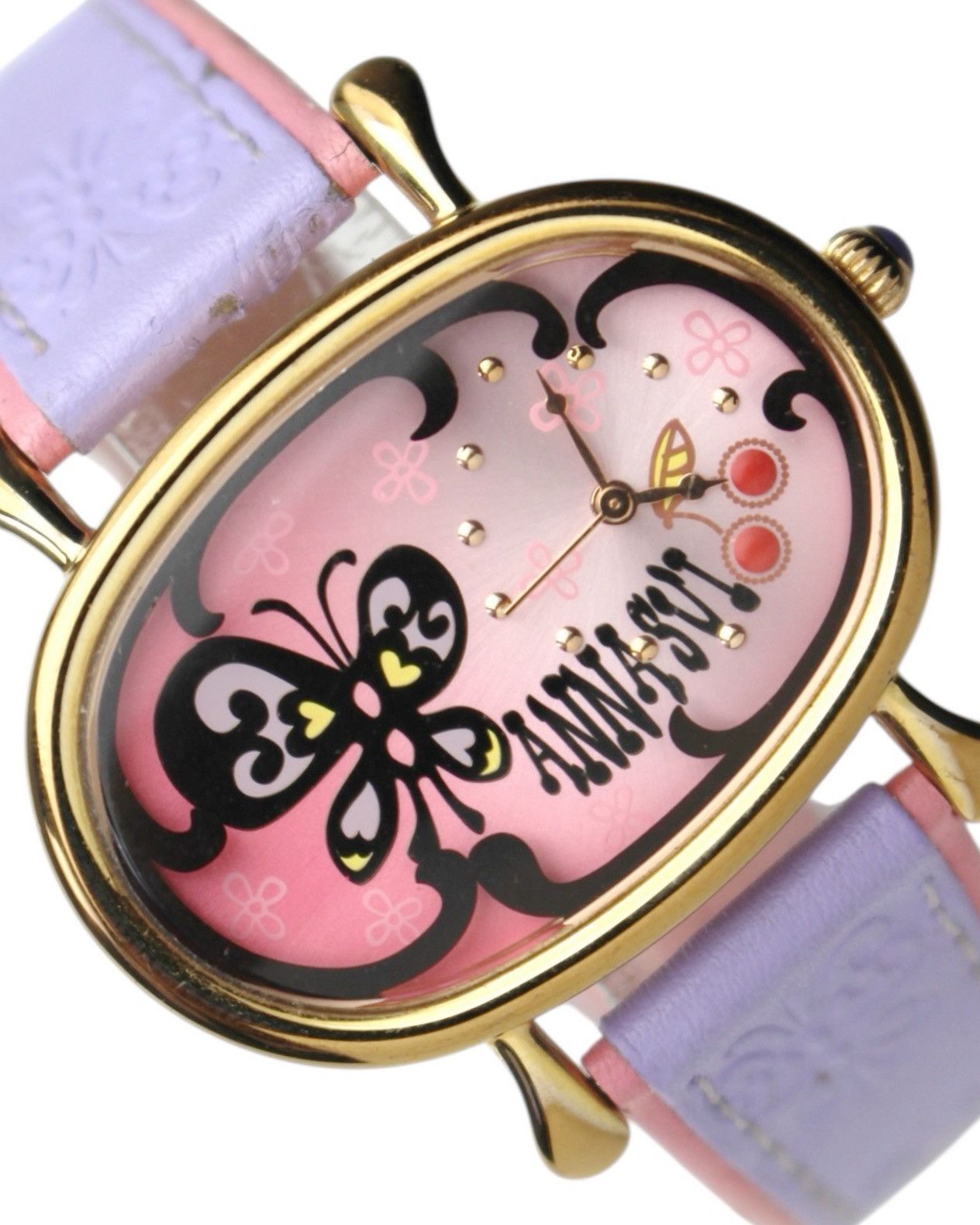 Vintage 2000S ANNA SUI BUTTERFLY OVAL DIAL WATCH Size ONE SIZE - 2 Thumbnail