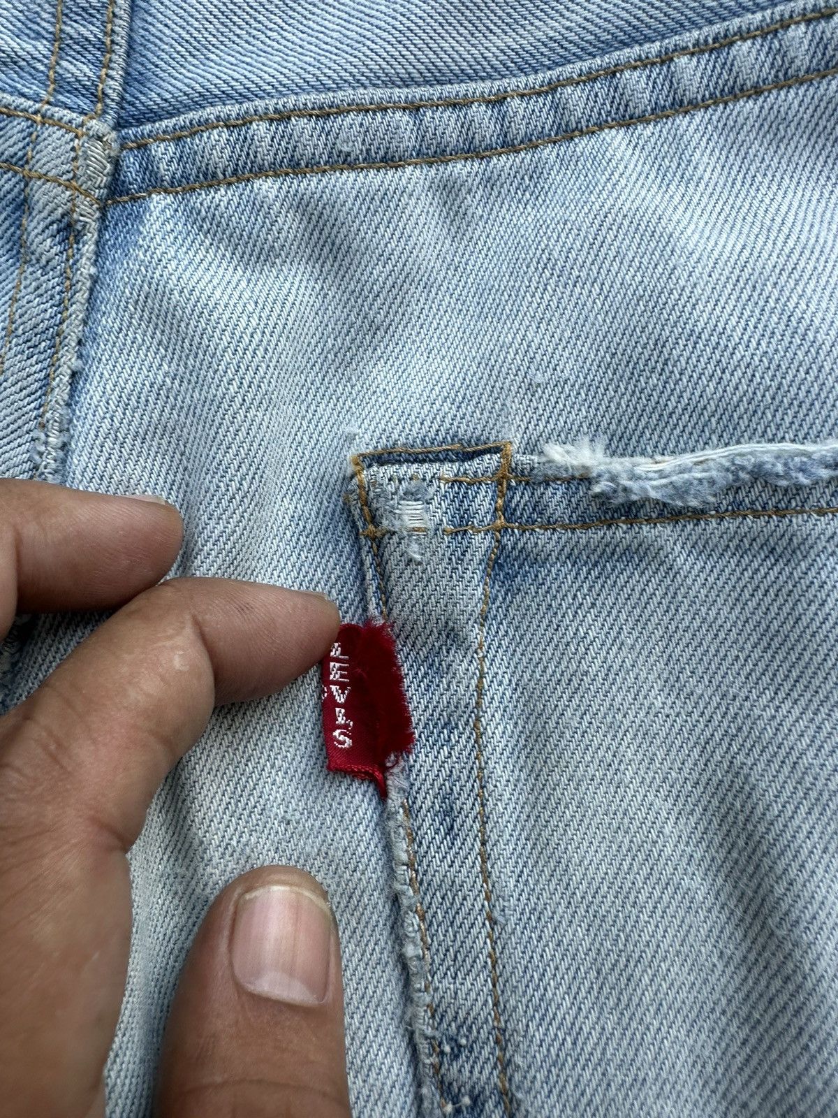 Levi's Vintage Levis 501 LVC Japan Distressed Denim 32x31 D49 Size US 32 / EU 48 - 20 Thumbnail