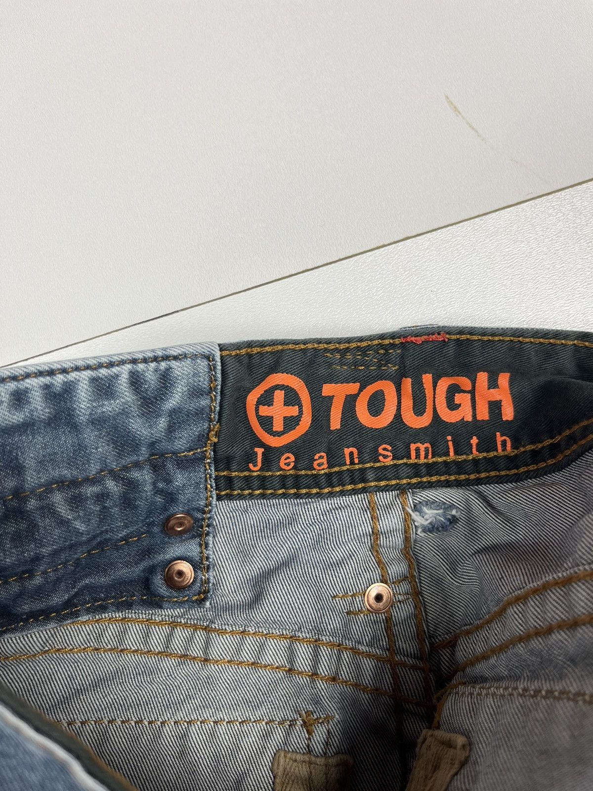 Japanese Brand TOUGH JEANSMITH BLUE DENIM PANTS JEANS Size US 29 - 11 Thumbnail