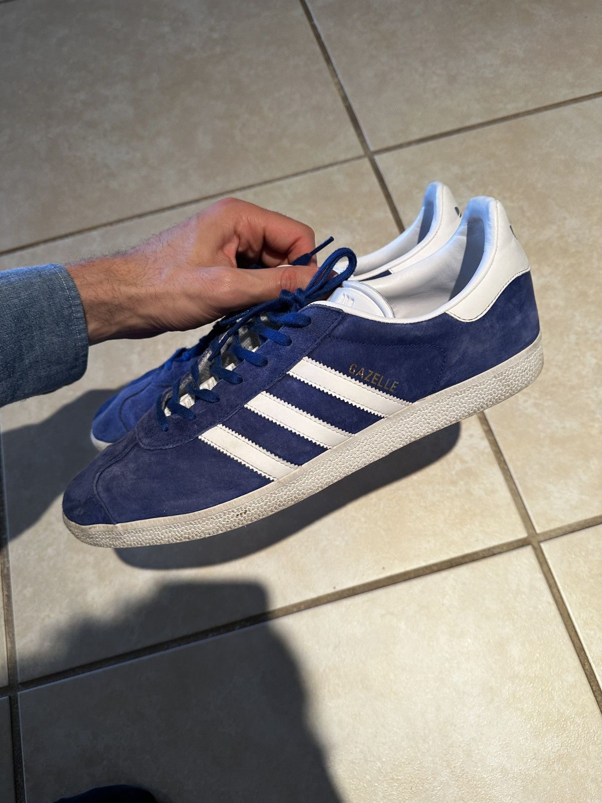 Adidas Adidas Gazelle Size US 13 / EU 46 - 3 Thumbnail