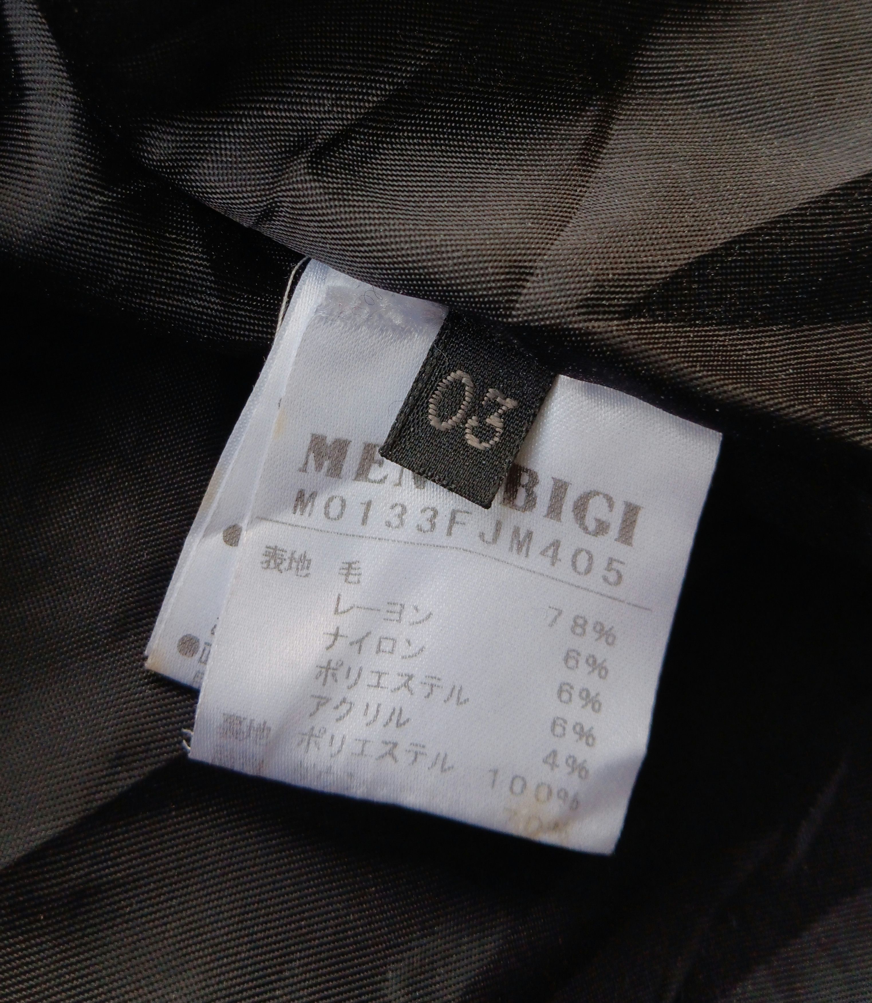 Japanese Brand wool men's bigi puffer jacket Size US M / EU 48-50 / 2 - 9 Thumbnail