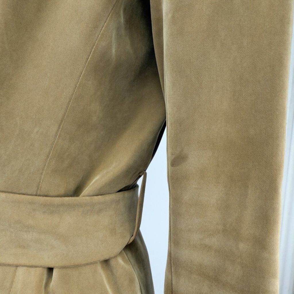 Massimo Dutti MASSIMO DUTTI Blazer Dress / Trench Coat Tan Belted Fall 6 Size M / US 6-8 / IT 42-44 - 13 Thumbnail