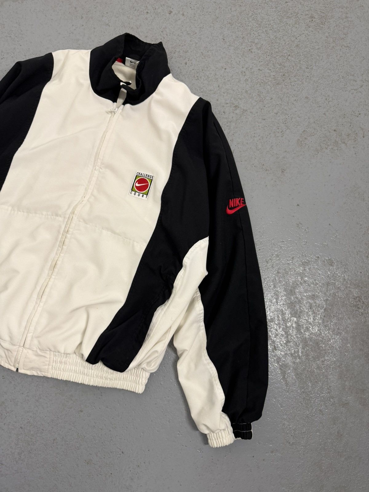 Nike Vintage 90s Nike Challenge Court Agassi Light Jacket Size US M / EU 48-50 / 2 - 3 Thumbnail