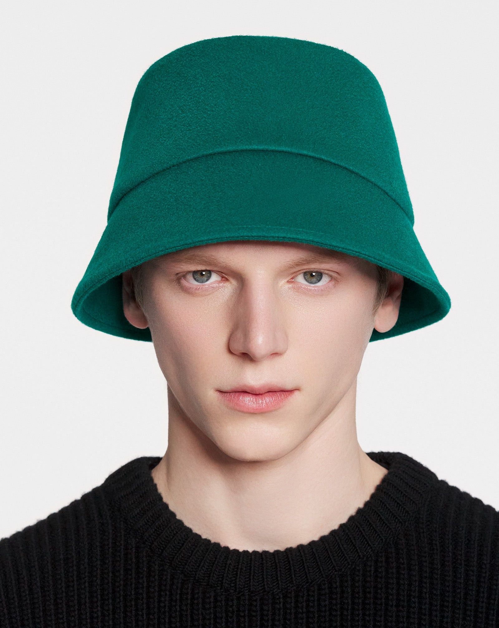 Lanvin o1w1db11124 Size: OS / Wool Bucket Hat in Blue Size ONE SIZE - 2 Thumbnail