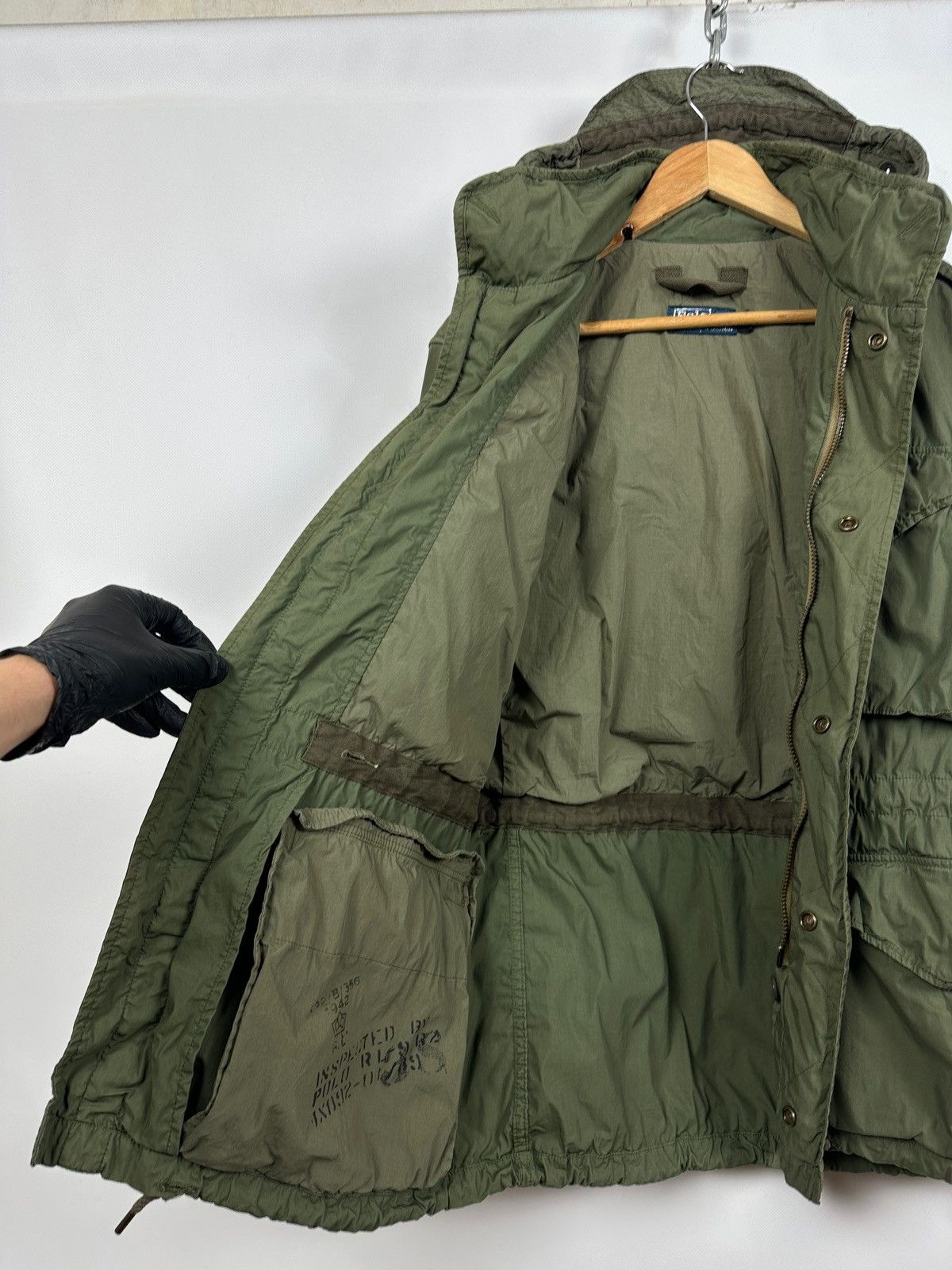 Polo Ralph Lauren Vintage Polo Ralph Lauren Field Khaki M-1943 Military Jacket Size US S / EU 44-46 / 1 - 15 Thumbnail