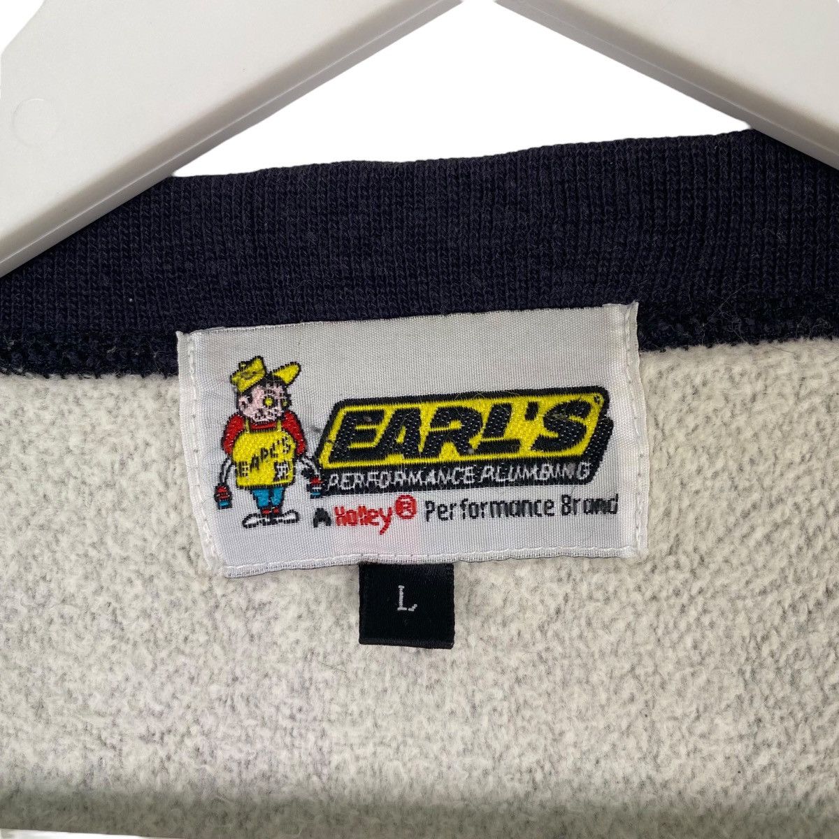 Earl Sweatshirt × Vintage Vintage Earl’s Crewneck Sweatshirt Gray Pullover Size L Size US L / EU 52-54 / 3 - 8 Thumbnail