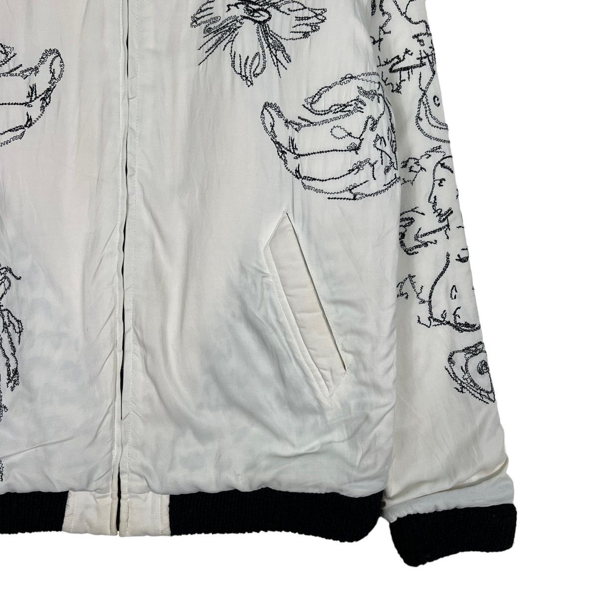 Japanese Brand 🔥 REBIRTH EMBROIDERY BOMBER JACKET MADE IN JAPAN Size US S / EU 44-46 / 1 - 8 Thumbnail