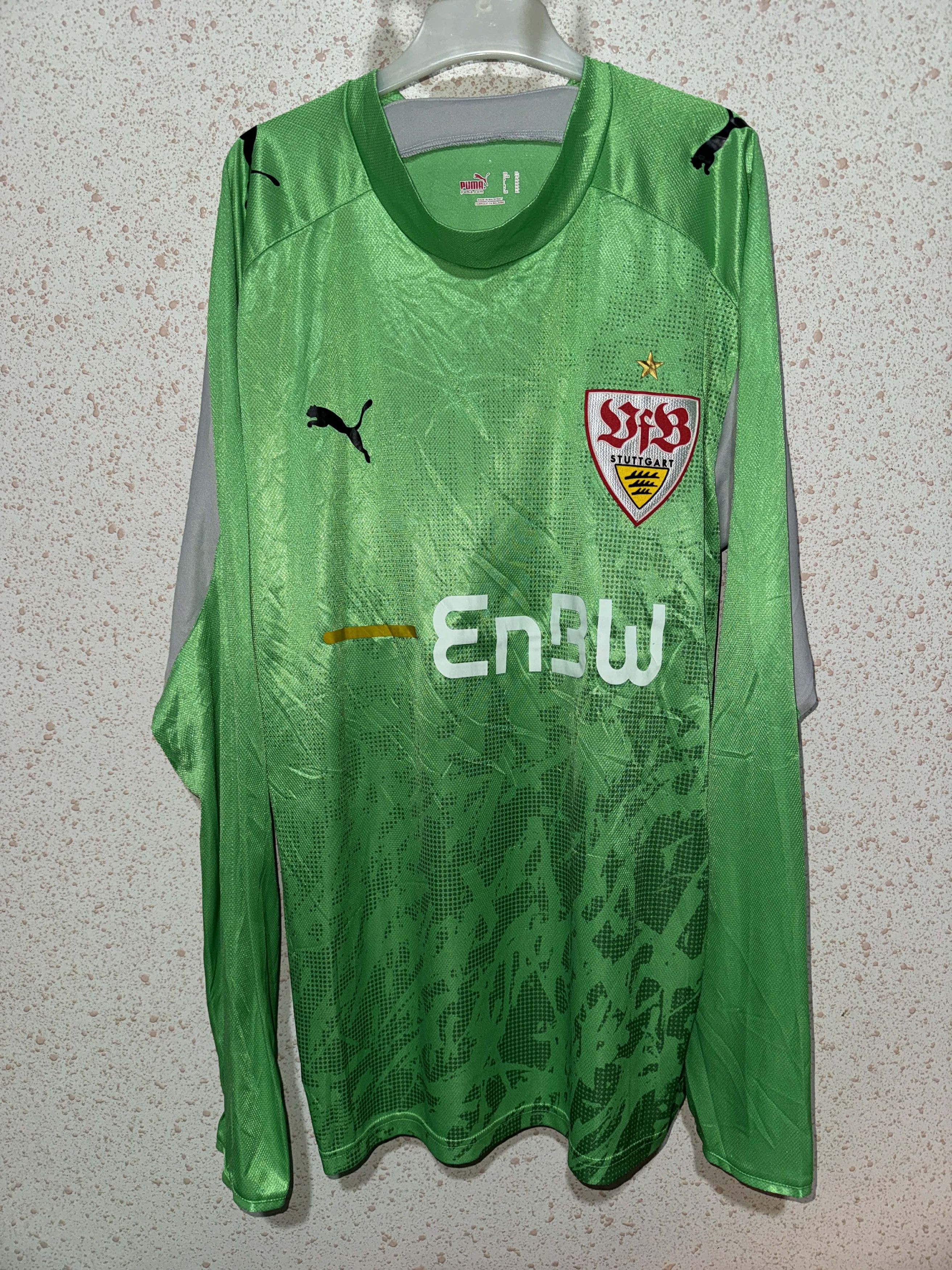 Puma Stuttgart 2007/08 Vintage Puma Goalkeeper Shirt Size US XL / EU 56 / 4 - 1 Thumbnail