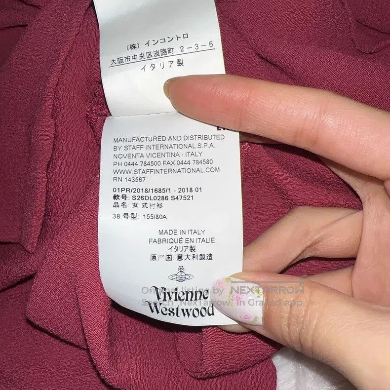 Vivienne Westwood Vivienne Westwood Fuchsia Artificial Silk Tie-Waist Ruffle Size XS / US 0-2 / IT 36-38 - 9 Thumbnail