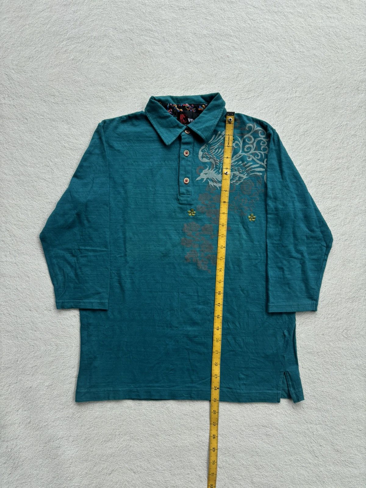 Japanese Brand Y2k Bins Sukajan Japan Style Shirt Size US M / EU 48-50 / 2 - 10 Thumbnail