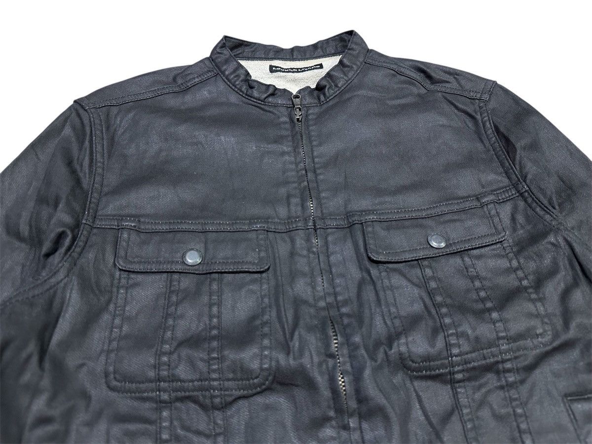 14th Addiction 🔥Y2K Lounge Lizard Wax Biker Jacket Rick Owens Julius Style Size US M / EU 48-50 / 2 - 5 Thumbnail