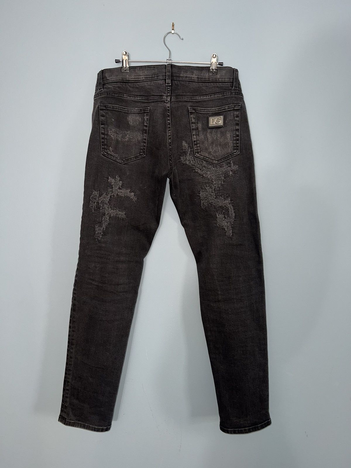 Dolce & Gabbana DOLCE & GABBANA DISTRESSED SKINNY JEANS Size US 34 / EU 50 - 2 Thumbnail