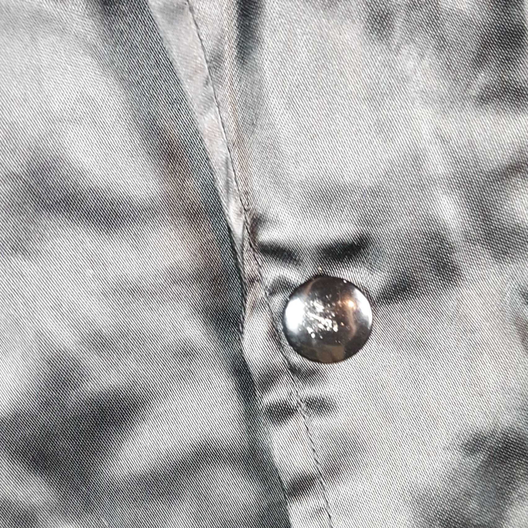 Vintage VINTAGE Satine Satin Jacket 2XL Black Windbreaker - 80s, 90s, Grunge Men Jacket Size US XXL / EU 58 / 5 - 5 Thumbnail