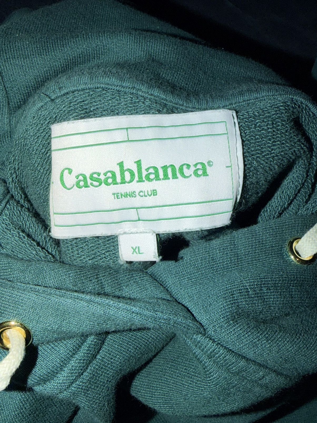 Casablanca Casablanca Embroidered Logo Hoodie Size US XL / EU 56 / 4 - 3 Thumbnail