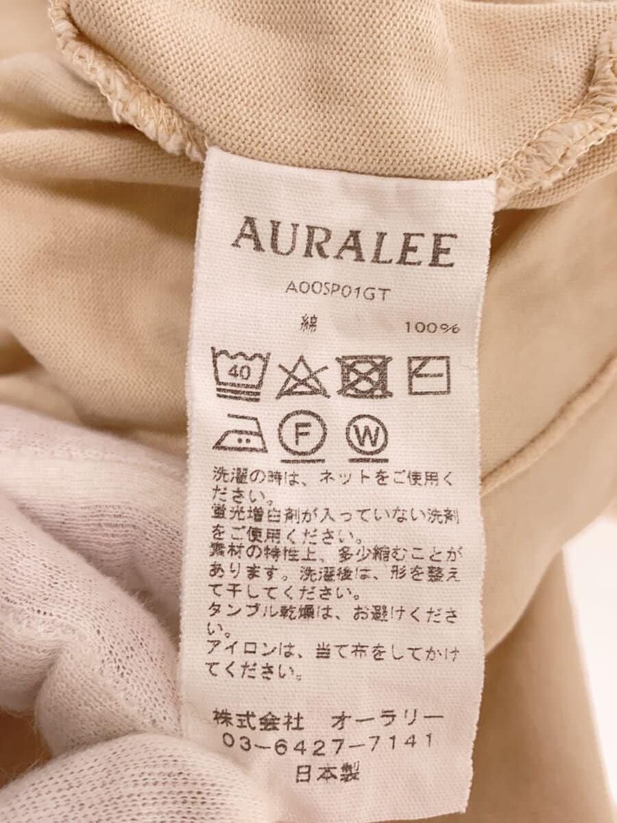 Auralee Beige Cotton Long-sleeved T-shirt Size US XXL / EU 58 / 5 - 4 Thumbnail