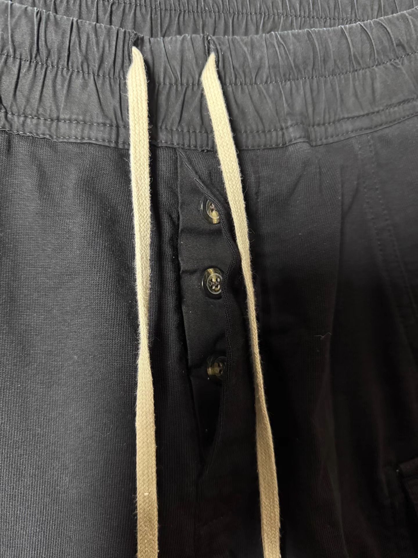 Rick Owens Rick Owens 18FW mainline multi-pocket drawstring joggers Size US 32 / EU 48 - 6 Thumbnail