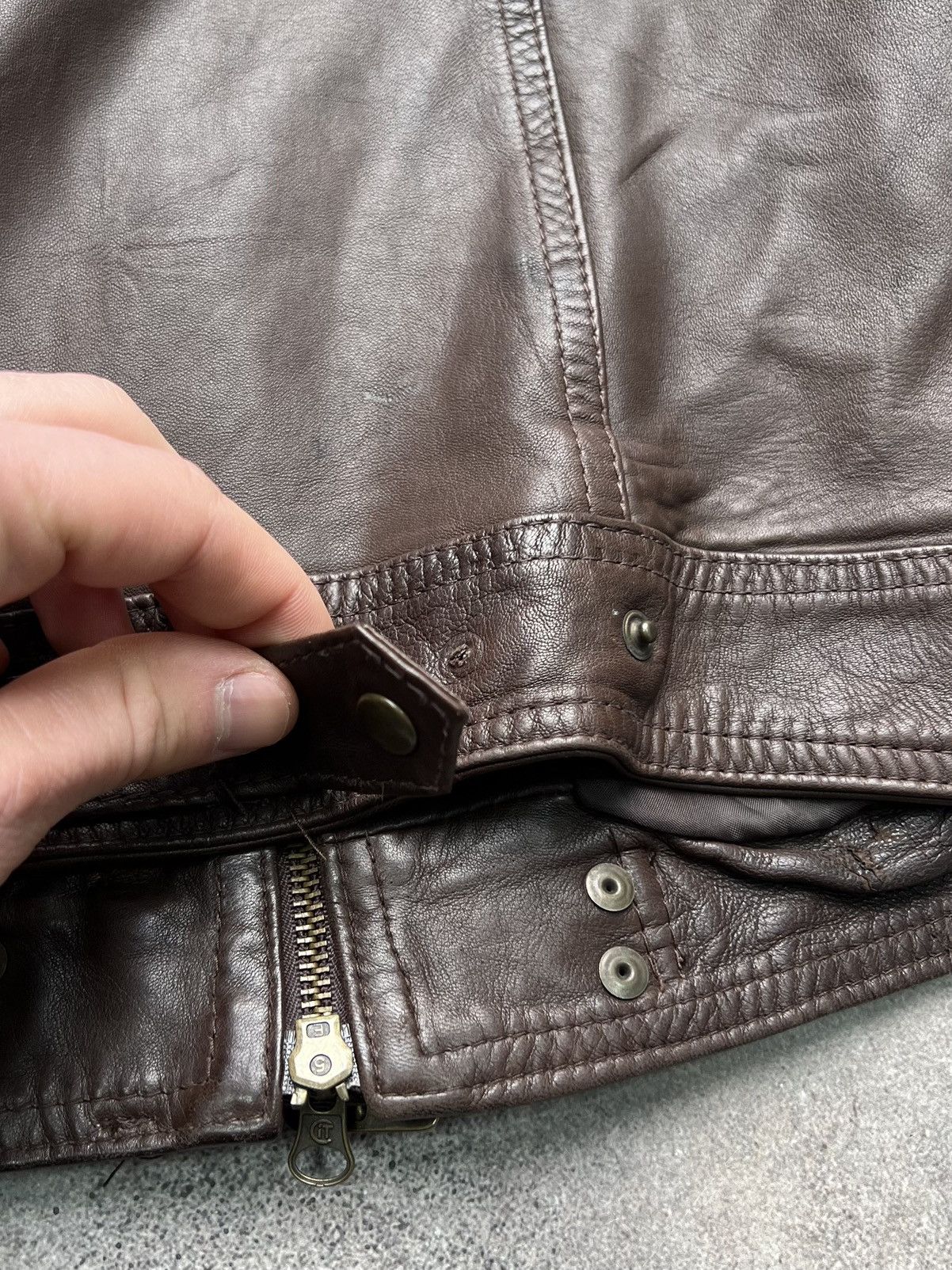 Vintage Vintage boho avant garde gorgeous leather belted jacket Size XS / US 0-2 / IT 36-38 - 7 Thumbnail
