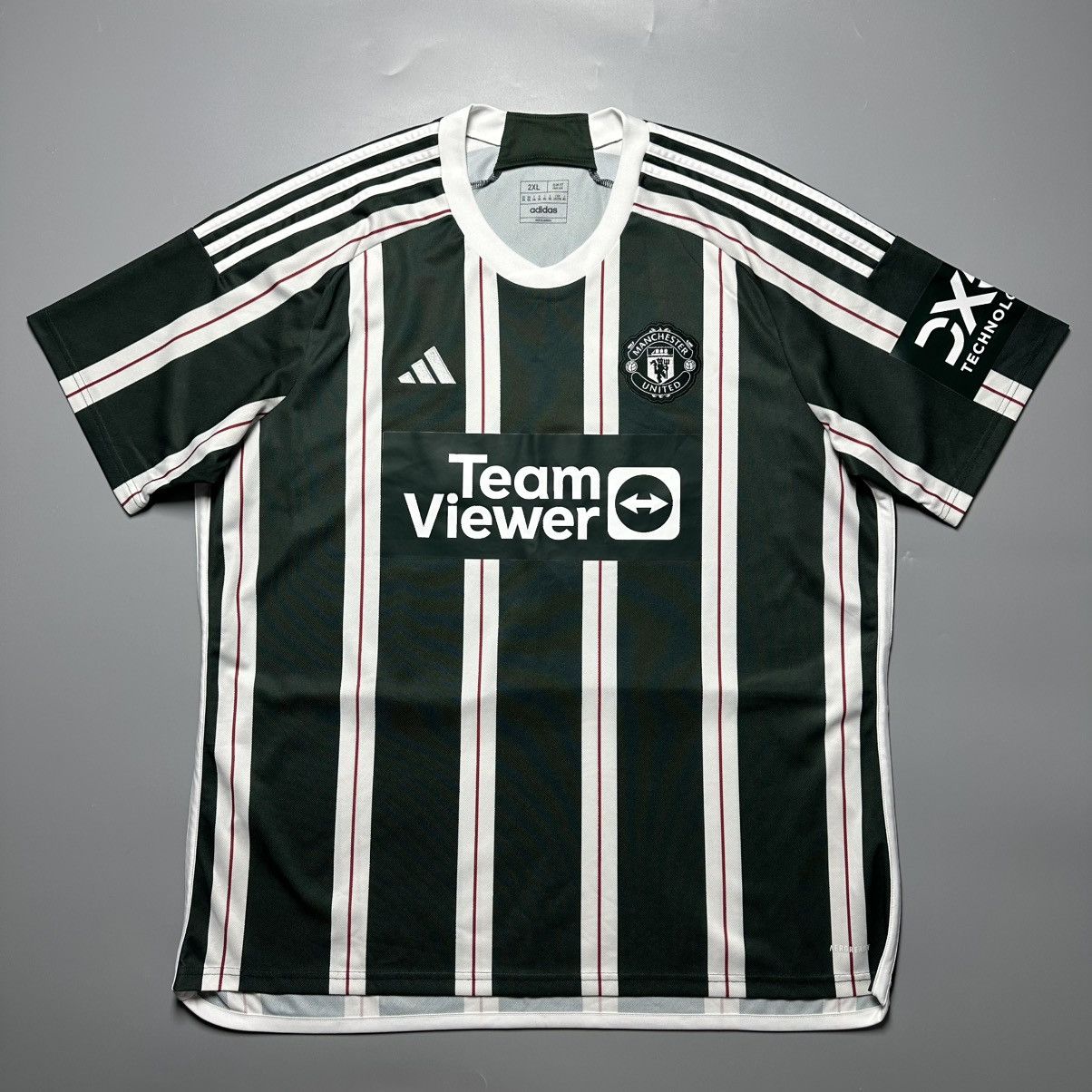 Vintage MAN UNITED ADIDAS 2023/2024 SOCCER AWAY JERSEY #39 MCTOMINAY Size US XXL / EU 58 / 5 - 2 Thumbnail