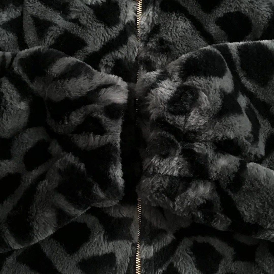 Bape BAPE SPORT MONOGRAM FAKE FUR HOODIE JACKET a bathing ape Size US XXL / EU 58 / 5 - 5 Thumbnail