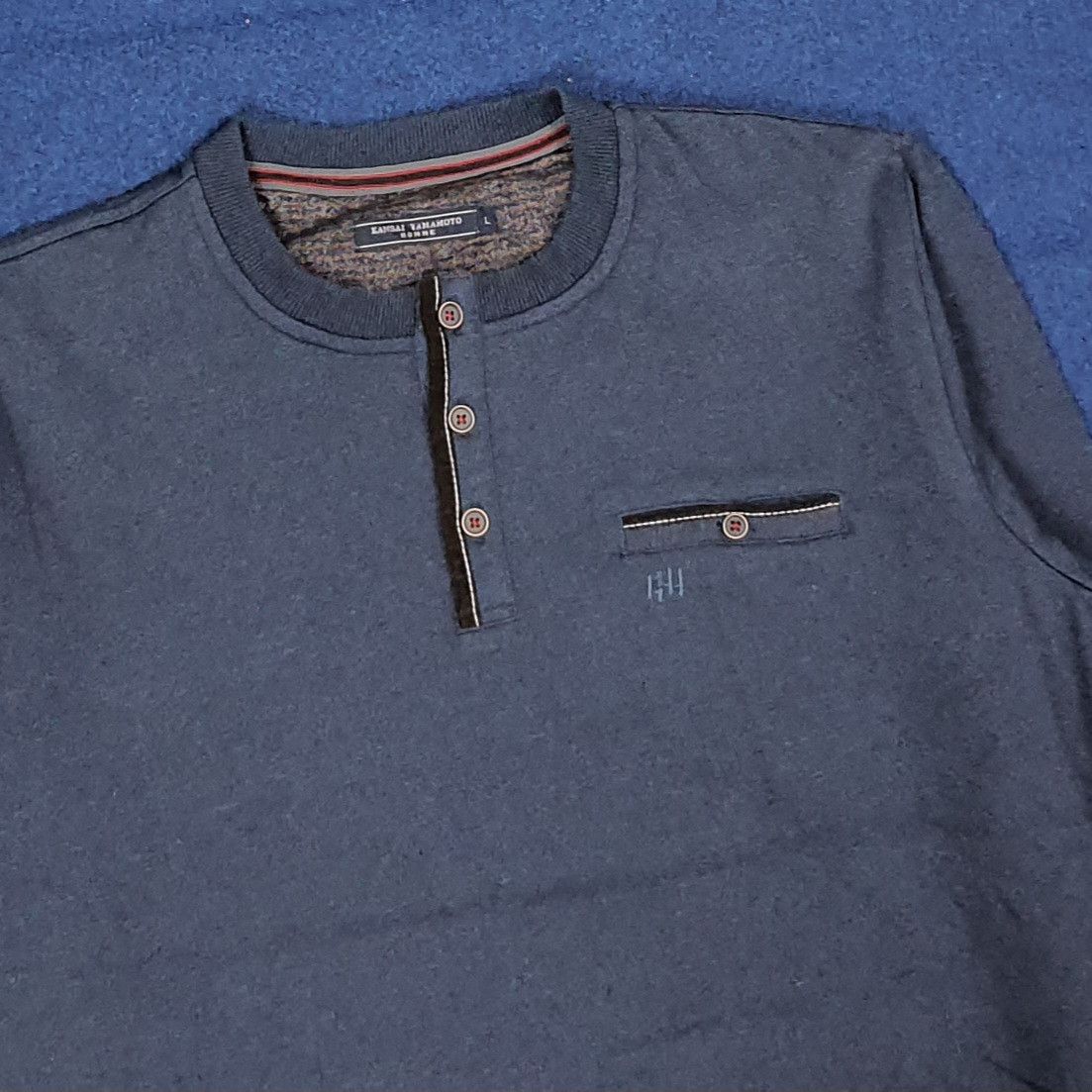 Kansai Yamamoto Kansai Yamamoto Custom Number Nine Logo Sweatshirt C278N17 Size US L / EU 52-54 / 3 - 4 Thumbnail