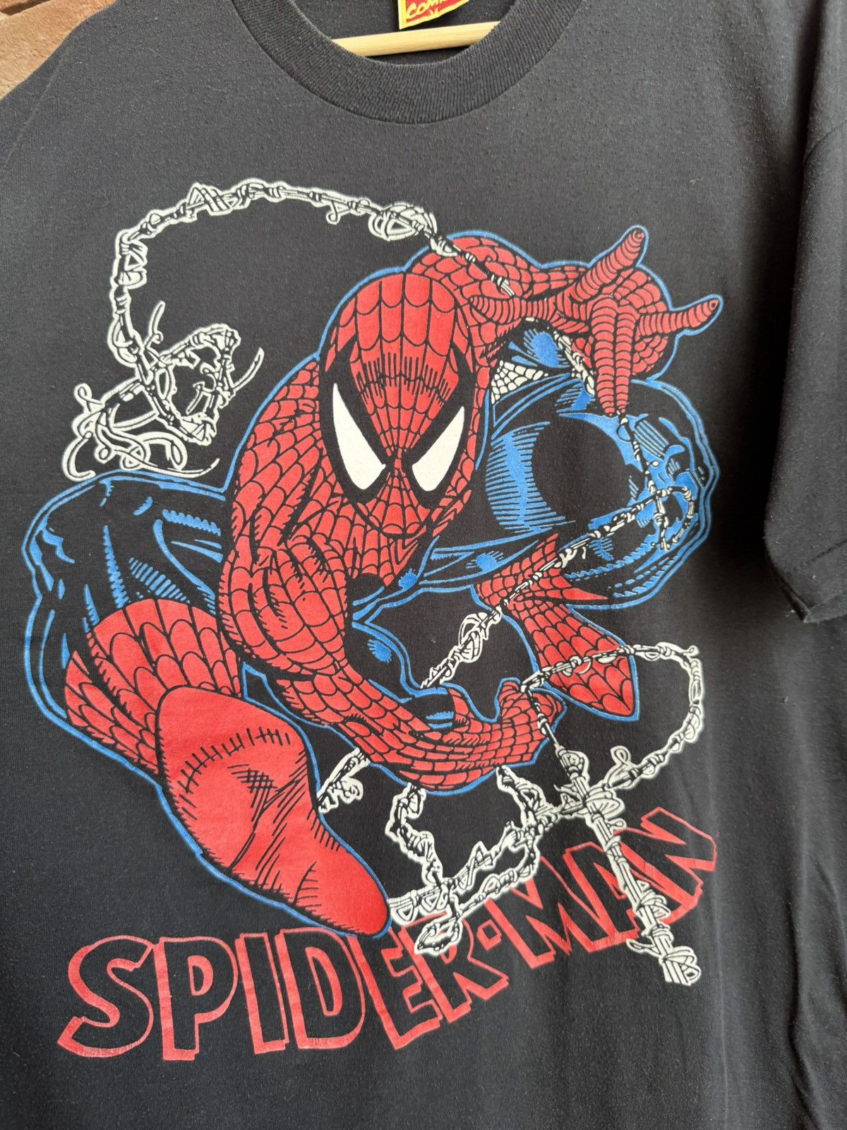 Marvel Comics 1994 90s Vintage Spiderman Marvel Comics Very Rare T Shirt Size US XL / EU 56 / 4 - 3 Thumbnail