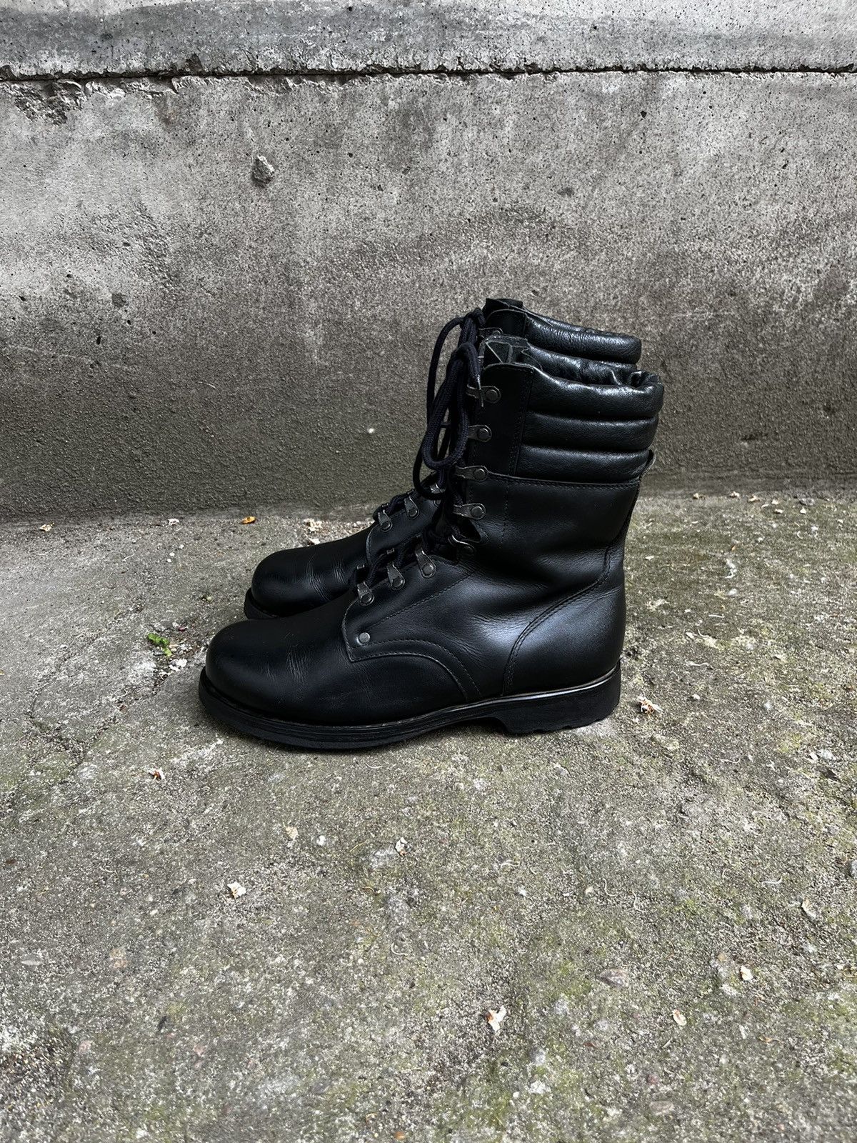Other 80s Polish Military / Workwear Combat Boots Vintage Bunny Size US 10 / EU 43 - 13 Thumbnail