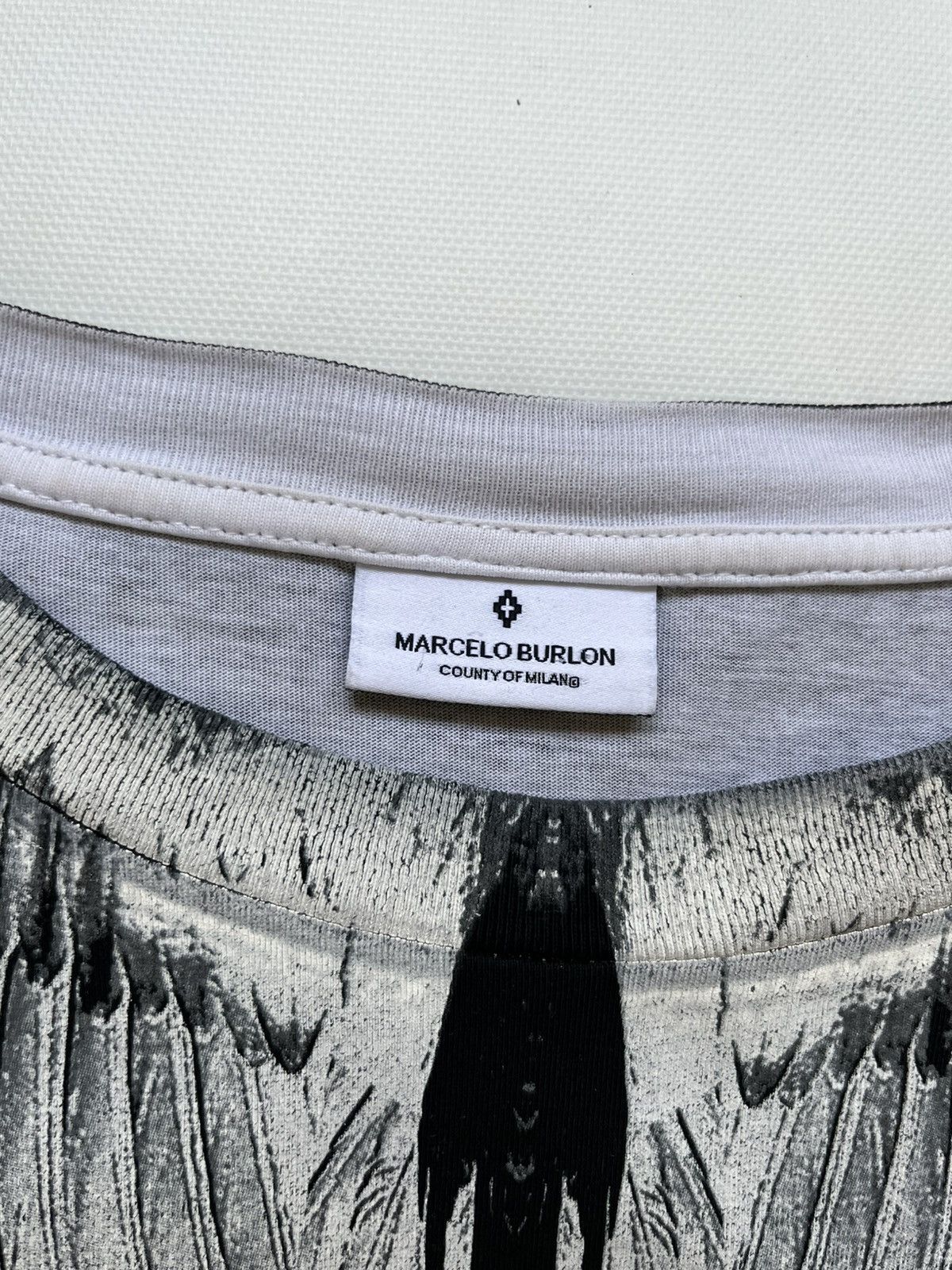 Marcelo Burlon Remera Marcelo Burlon County of Milan “Wings” Size US L / EU 52-54 / 3 - 5 Thumbnail