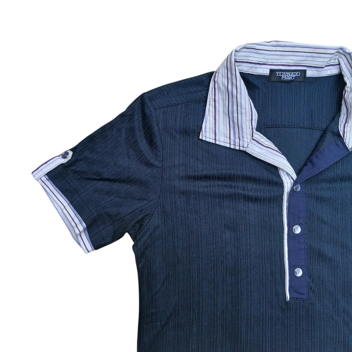 Japanese Brand × Tornado Mart Japanese brand by Tornado Mart Poloshirt "Gothic Style" Size US L / EU 52-54 / 3 - 3 Thumbnail