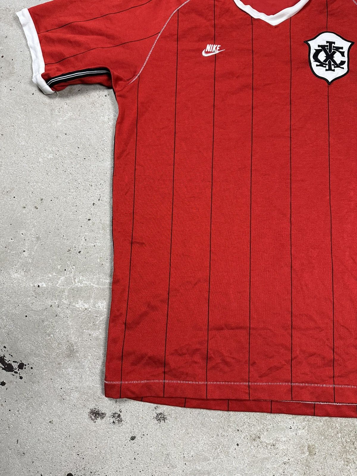 Nike Vintage Y2K Nike Striped Bloke Core Polo Jersey Soccer rare Size US M / EU 48-50 / 2 - 4 Thumbnail