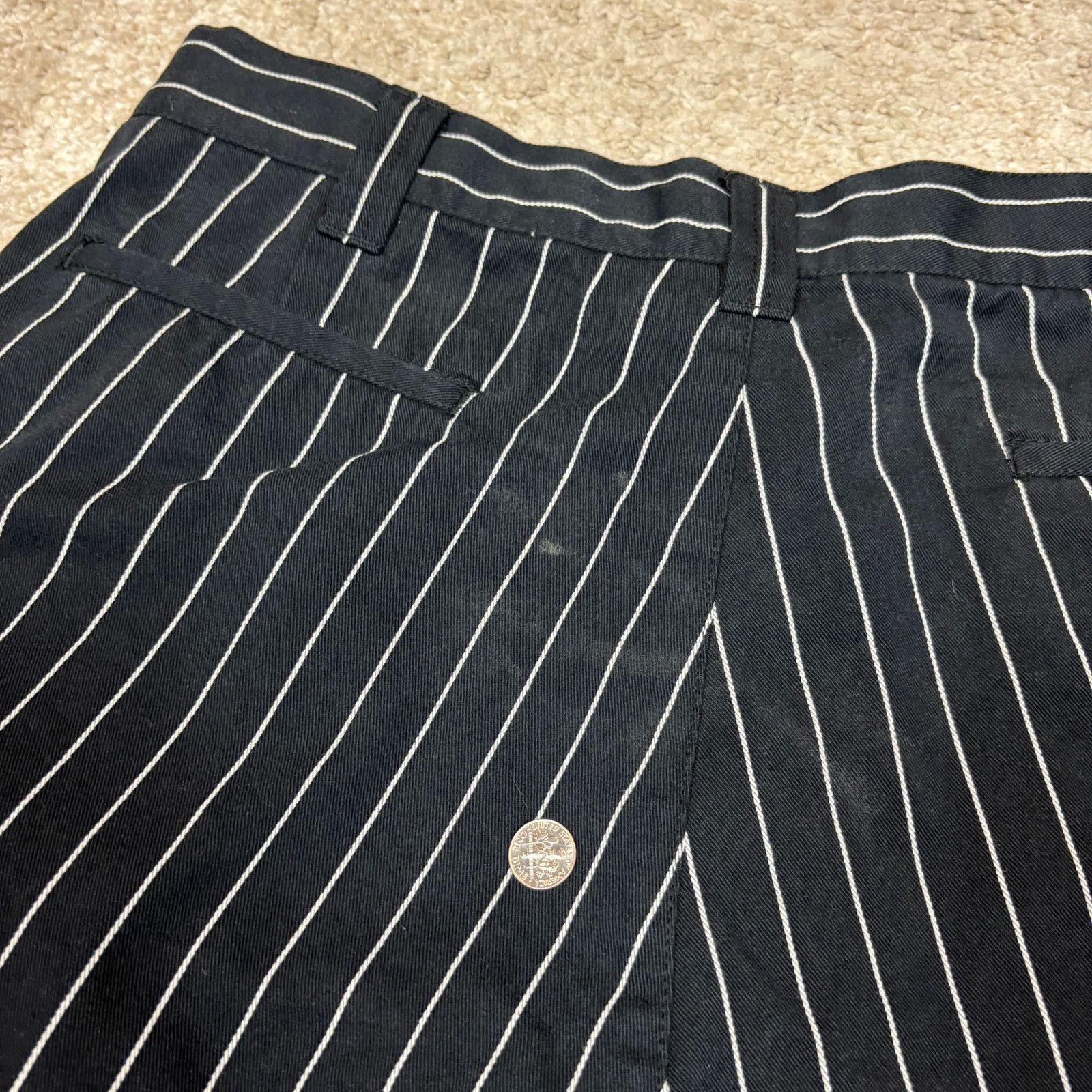 Supreme Supreme Pinstripe Work Chino Shorts Men's 34 Streetwear Size US 34 / EU 50 - 9 Thumbnail