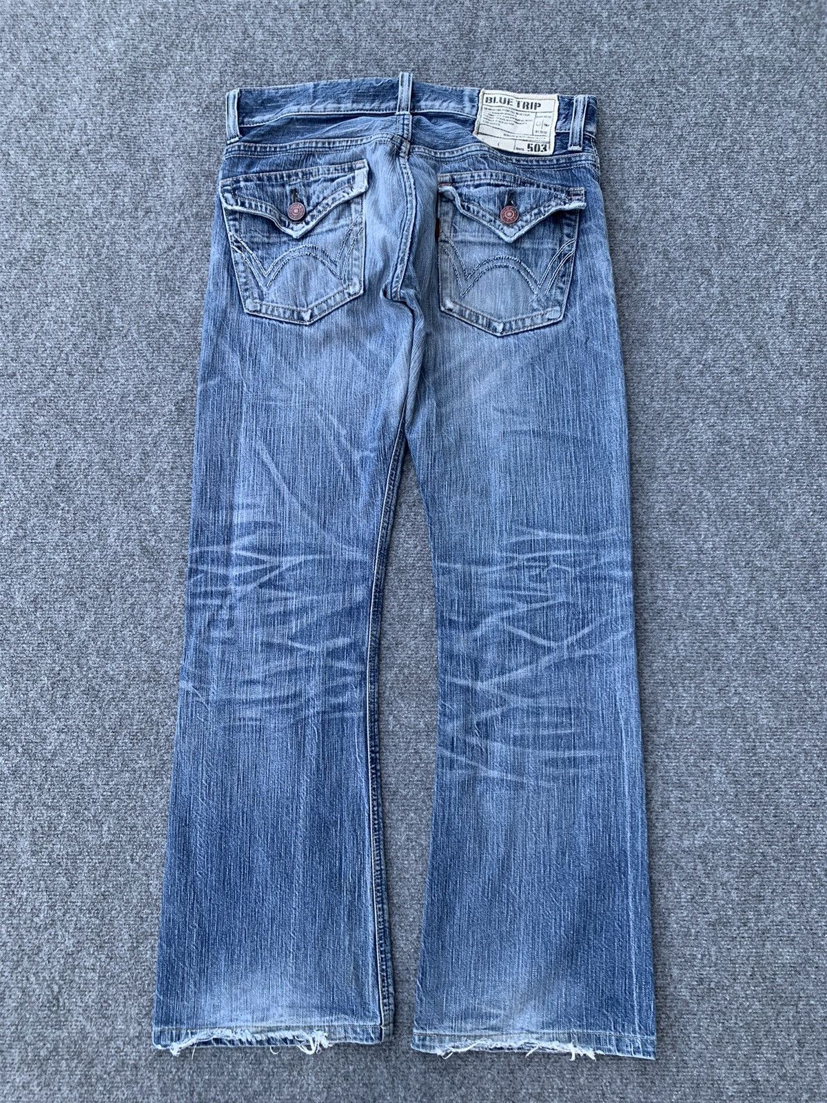 Edwin Flare Edwin 503 Blue Trip. This Edwin for sale Japan only💥 Size US 32 / EU 48 - 5 Thumbnail