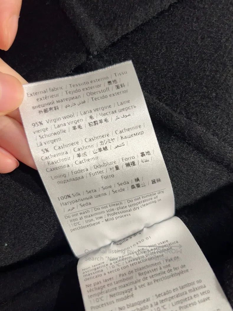Valentino Valentino Shawl wool coat Size M / US 6-8 / IT 42-44 - 7 Thumbnail