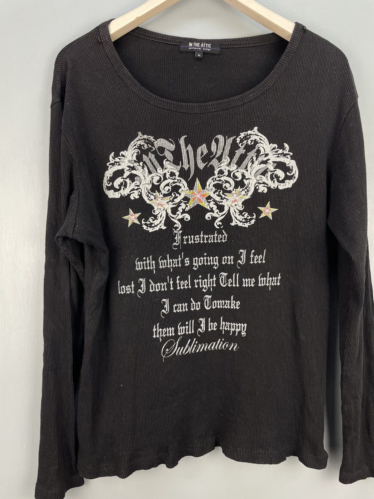In The Attic In the attic long sleeve t shirt Size L / US 10 / IT 46 - 3 Thumbnail