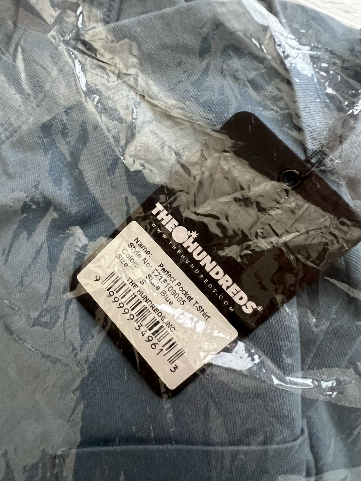 The Hundreds The Hundreds Mens Perfect Pocket BlueT-Shirt Size Small Size US S / EU 44-46 / 1 - 2 Thumbnail