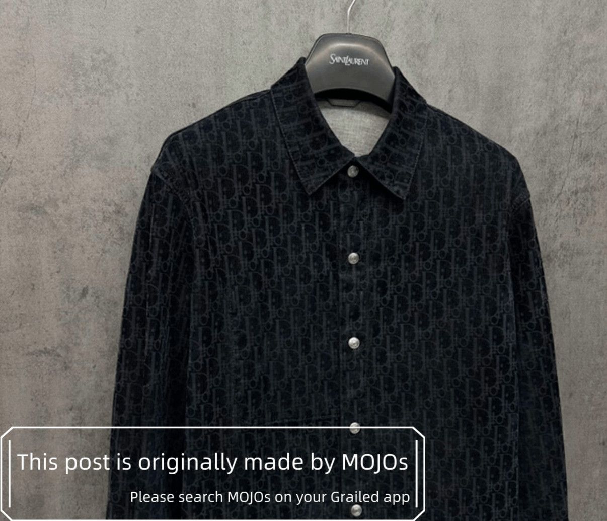 Dior Sz 44 Dior Monogram Velvet Jacket mojos798 Size US S / EU 44-46 / 1 - 2 Thumbnail