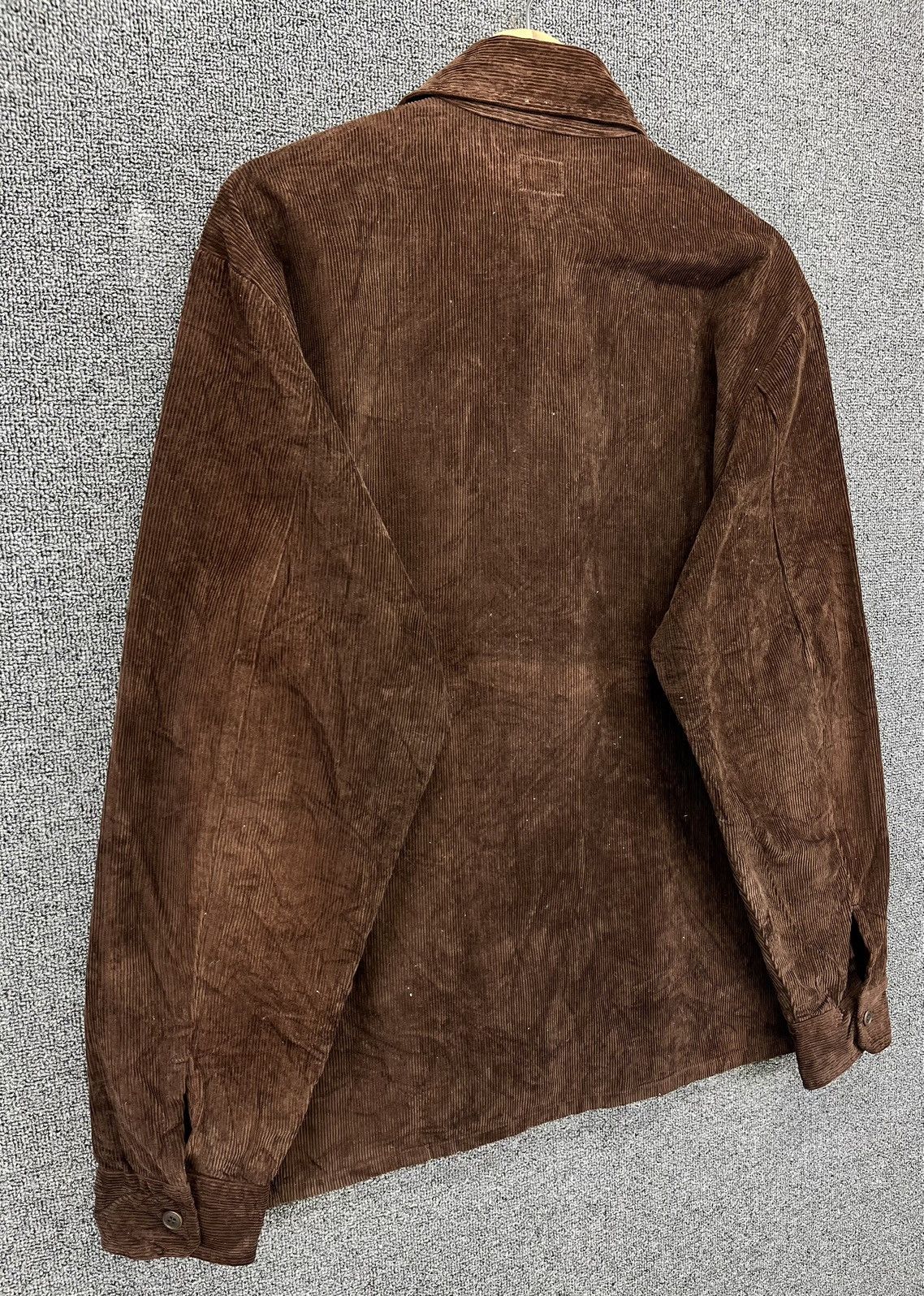 C.P. Company Vintage 90s C.P. Company Corduroi Rare Zip Up Jacket Size US L / EU 52-54 / 3 - 11 Thumbnail