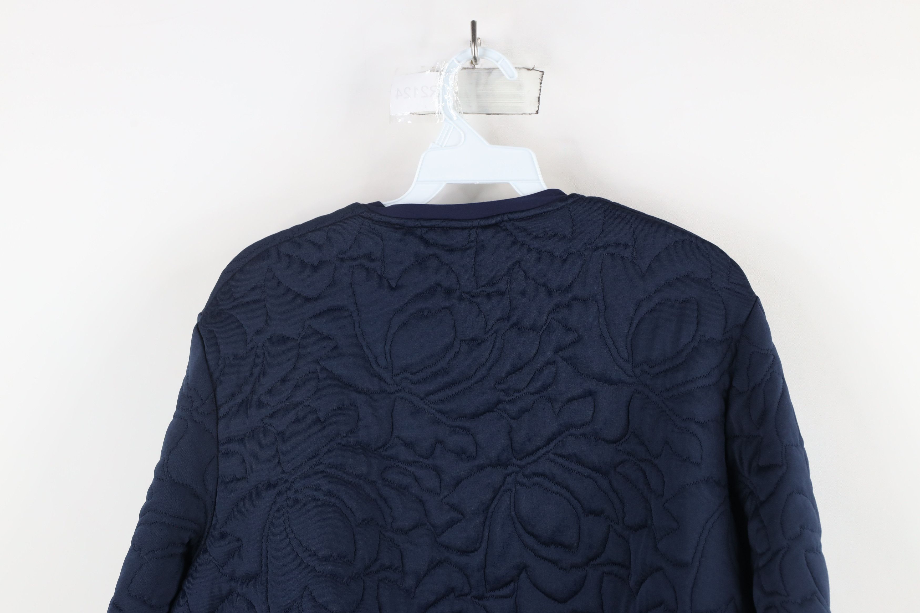 Nike × Vintage Nike Scott Mini Swoosh Quilted Golf Mid Layer Sweatshirt Size L / US 10 / IT 46 - 12 Thumbnail