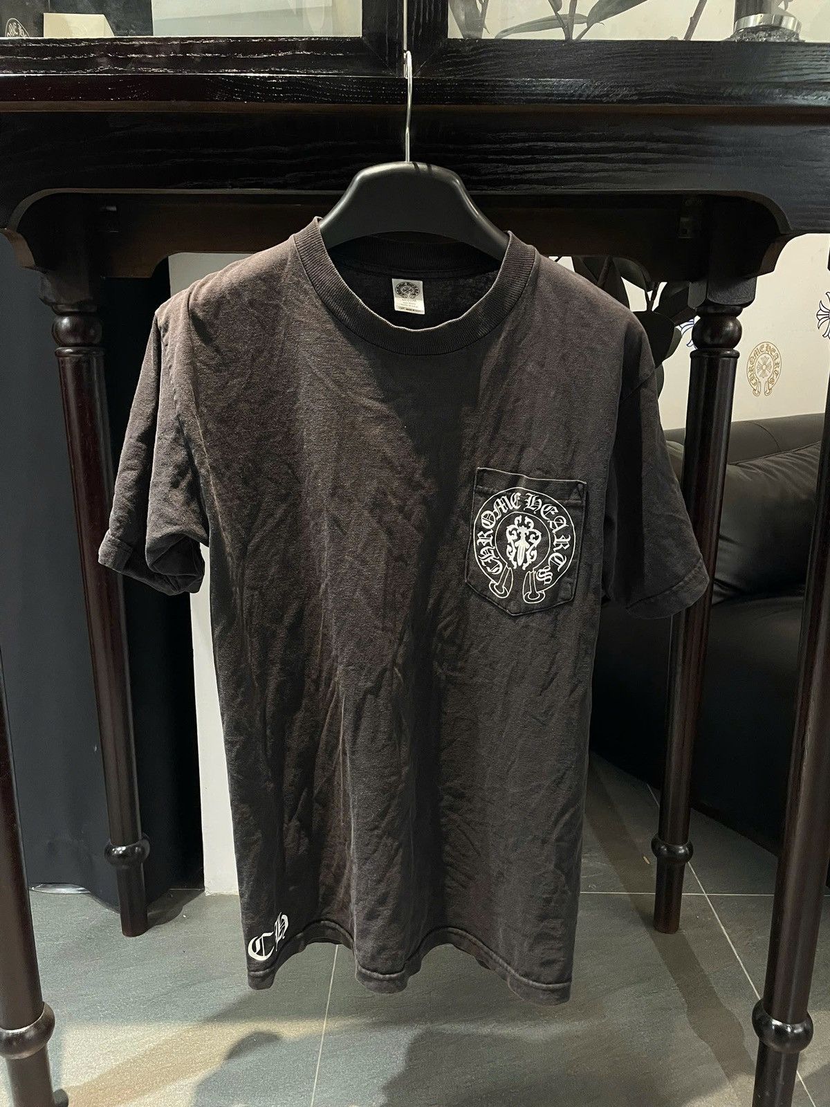 Chrome Hearts Chrome Hearts Vintage T-shirt Noir American Flag Dagger Size US M / EU 48-50 / 2 - 2 Thumbnail