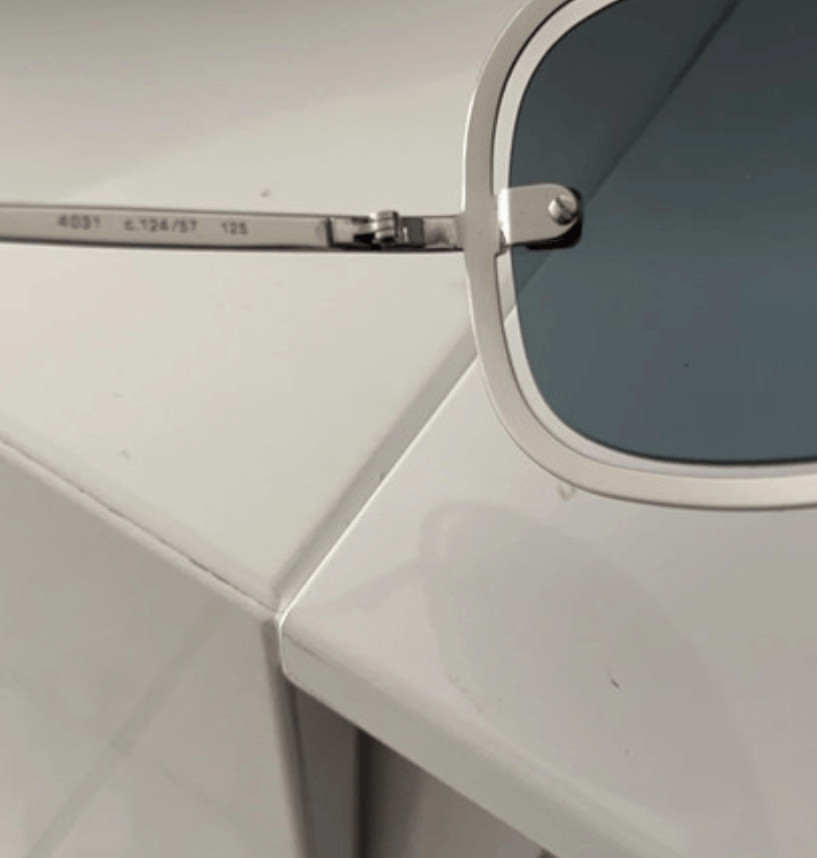 Chanel Chanel Sunglasses 4031 Rhinestone Logo Rimless 4017 Vintage Size ONE SIZE - 2 Thumbnail